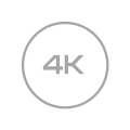 4K icon.
